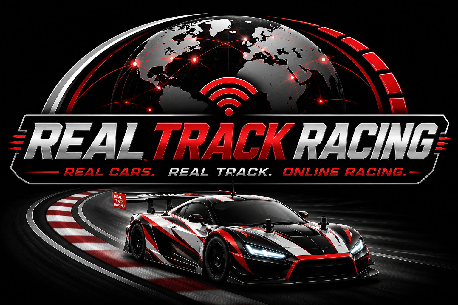 Real Track Racing Banner